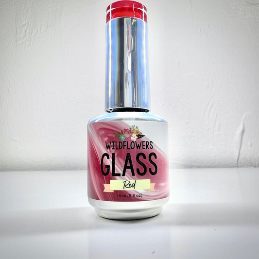 Gel Polish Glass - Red