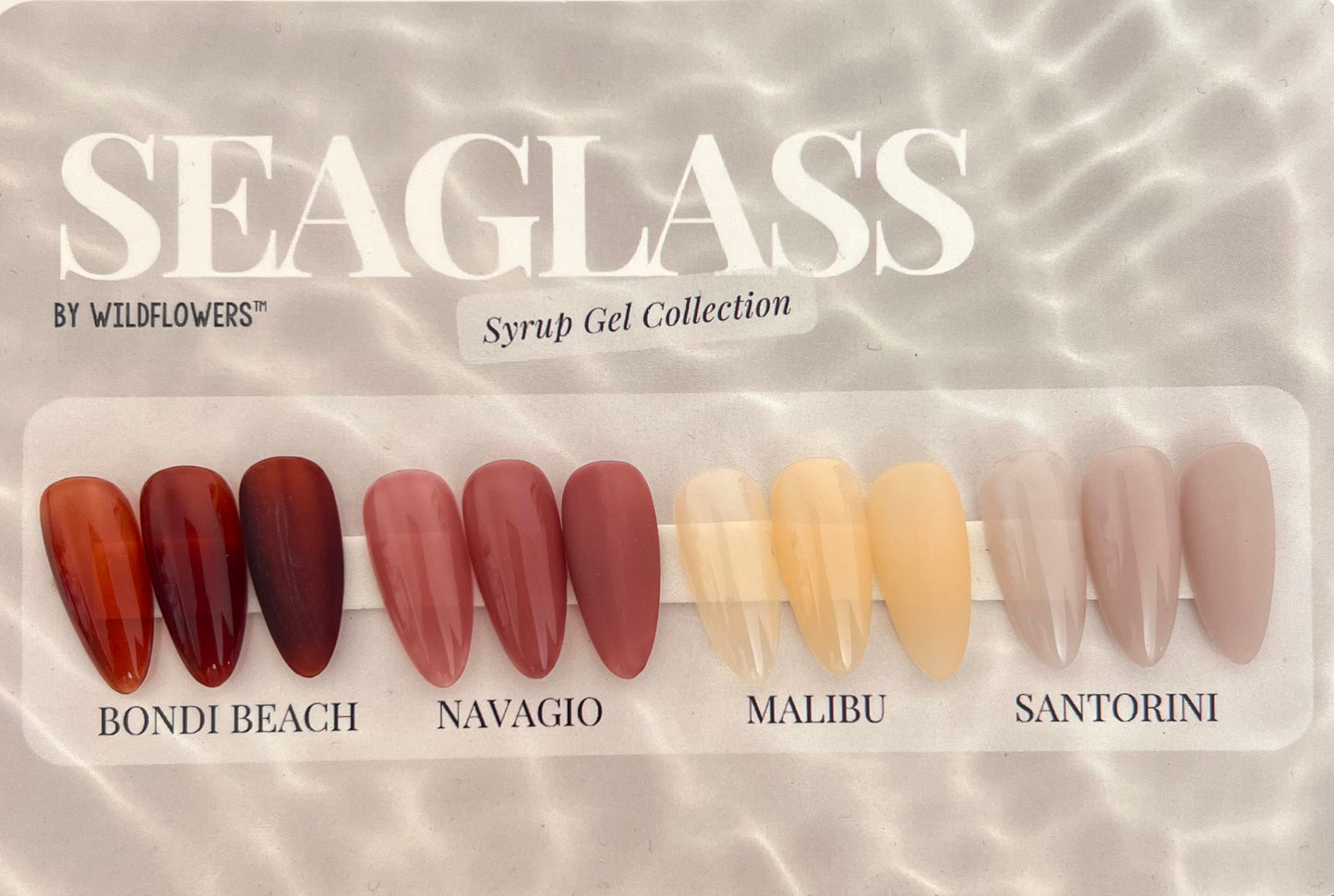 NEW! Seaglass Syrup Gel Collection (Limited Edition!!)