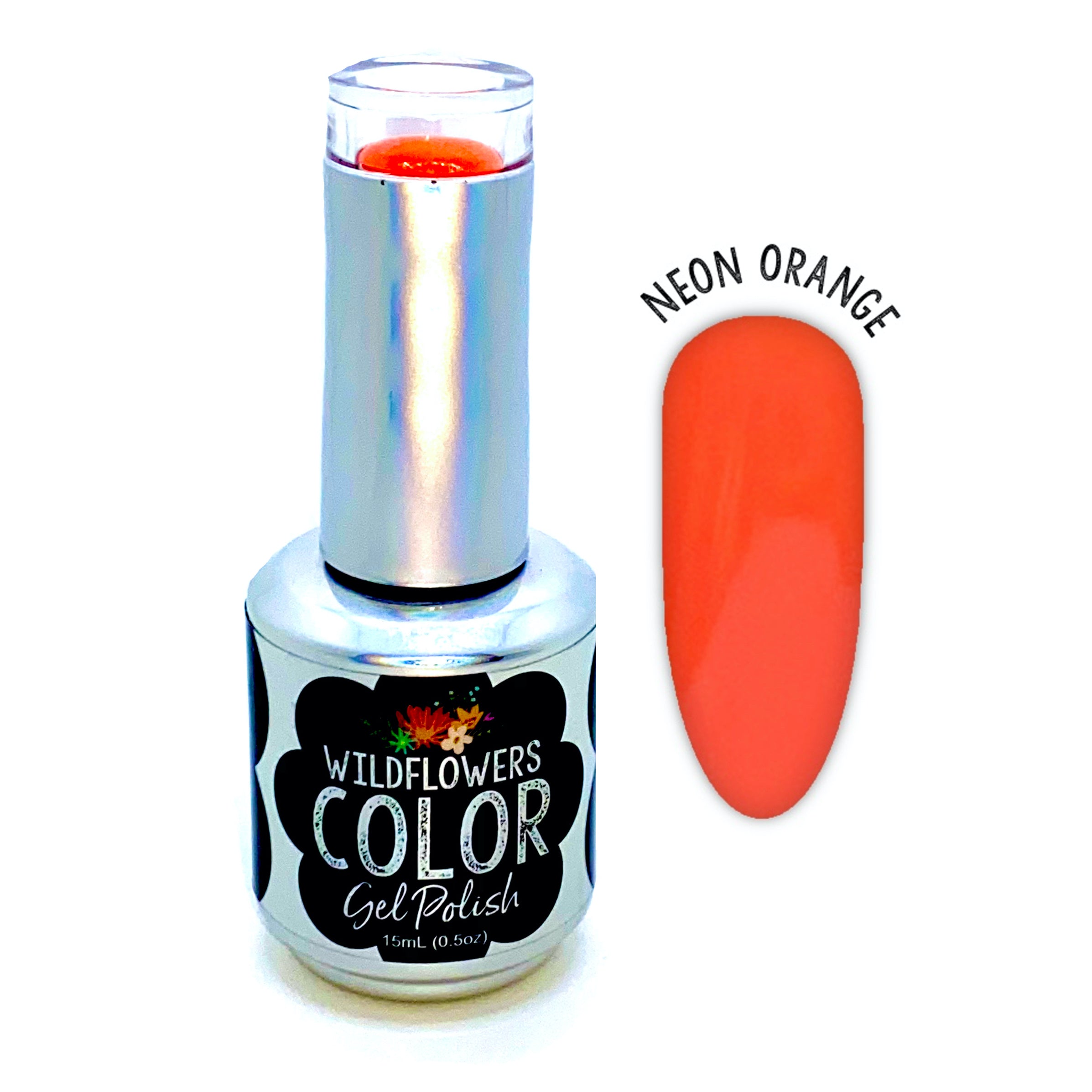 Gel Polish - Neon Orange – Wildflowers